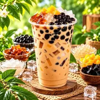 Hình ảnh Trà Sữa Full Topping