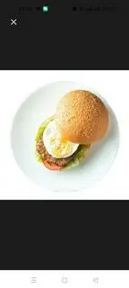 Hình ảnh HamBurGer Tôm Trứng Ốp La