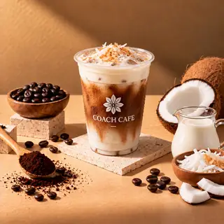 Hình ảnh CAFE BẠC XỈU CỐT DỪA