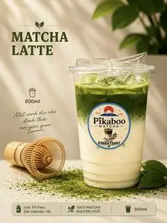 matcha late - 38.000 ₫ tại Tiệm Matcha Pikaboo - Chung Cư Saigon South Residences