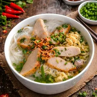 Hủ tiếu mì chả cá  - 60.000 ₫ tại Bún Chả Cá & Bánh Canh Ánh Dương - Đường Số 17