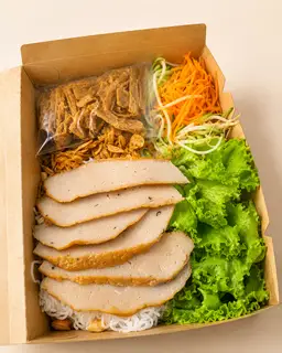 Bún chả cá Quy Nhơn - 60.000 ₫ tại Mr. Bún - Bún Nước Tương & Mắm Nêm Miền Trung - Xô Viết Nghệ Tĩnh