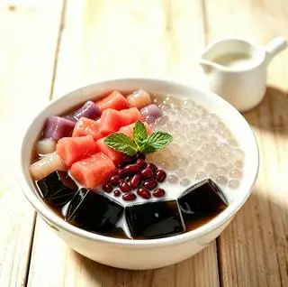 Hình ảnh Sương sáo khoai dẻo / 芋圆烧仙草