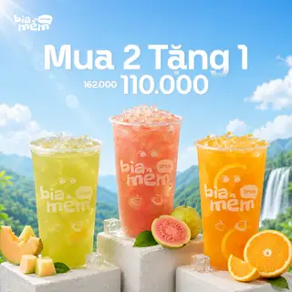 Hình ảnh Mua 2 Tặng 1: Trà hoa quả