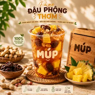 Đá Me Đậu Phộng - 36.000 ₫ tại Múp - Chè Dừa Nước & Ăn Vặt - Đường 65