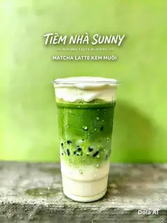 Hình ảnh Matcha Latte Kem Muối 