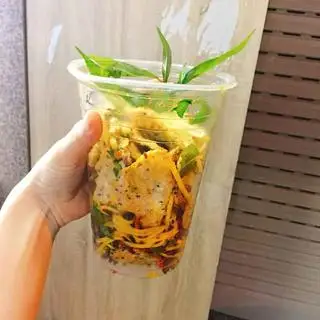 bánh đa trộn - 30.000 ₫ tại Jino - Bánh Tráng Thanh Mai & Trà Sữa