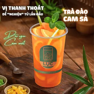 Trà Đào Cam Sả - 39.000 ₫ tại Lục Cafe - Trường Sa
