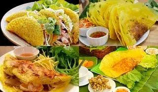 Hình ảnh combo x1. bánh xèo.x1 bánh bột lọc.x1 nem lụi