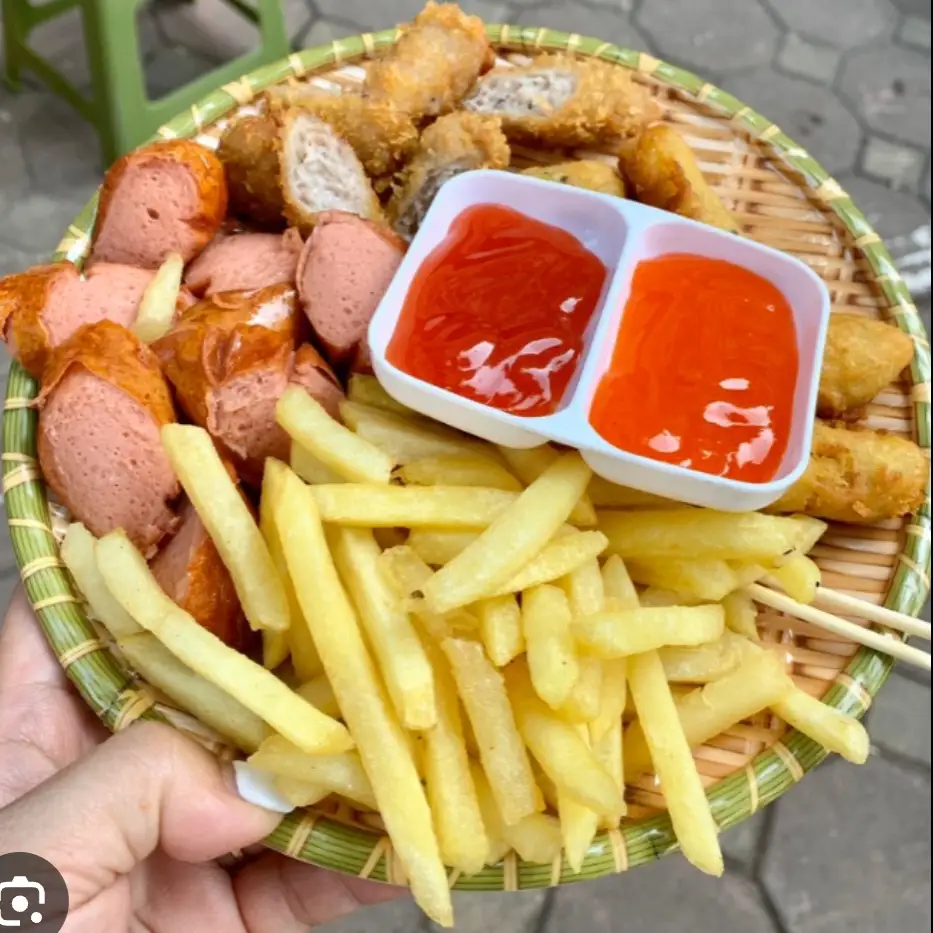 Hình ảnh Combo viên chiên ú ụ