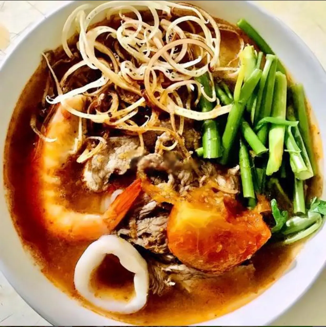 Bún Thái bò mực - 49.000 ₫ tại Châu Bún Thái - Trần Văn Dư