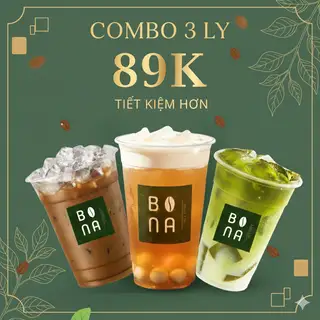 COMBO 3 LY - SIZE L - 89.000 ₫ tại BONA - Coffee & Tea - Nguyễn Văn Khối