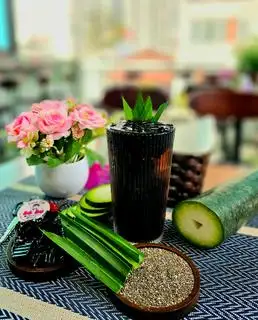 Hình ảnh Trà bí đao - hạt chia