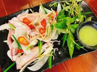 Hình ảnh Mực hấp gừng