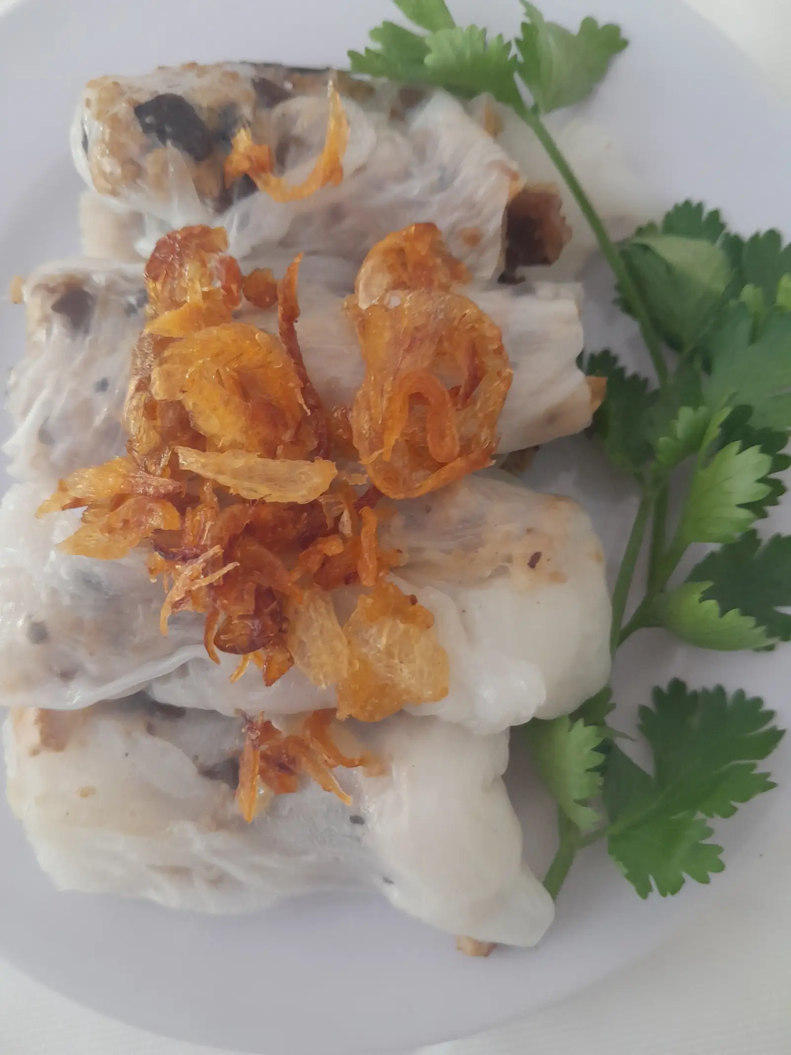 Bánh Cuốn - thêm - 8.000 ₫ tại Quán Ăn 152 - Bánh Cuốn Và Bánh Ướt - Vườn Lài