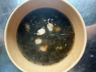 Hình ảnh canh rong biển tôm
