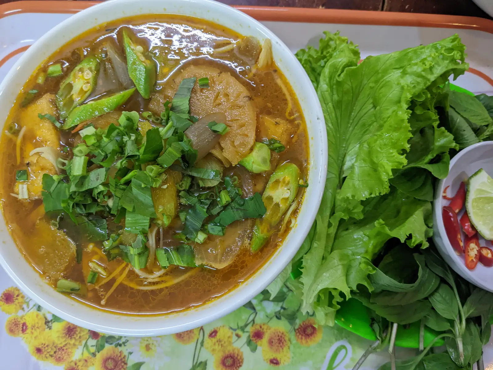 bún bò huế  - 40.000 ₫ tại Cơm Chay Hoa Thiện - Bà Triệu