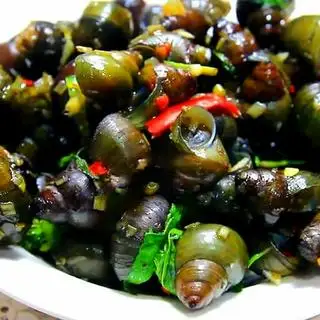 Hình ảnh Ốc Lẫn Xào Sả Ớt