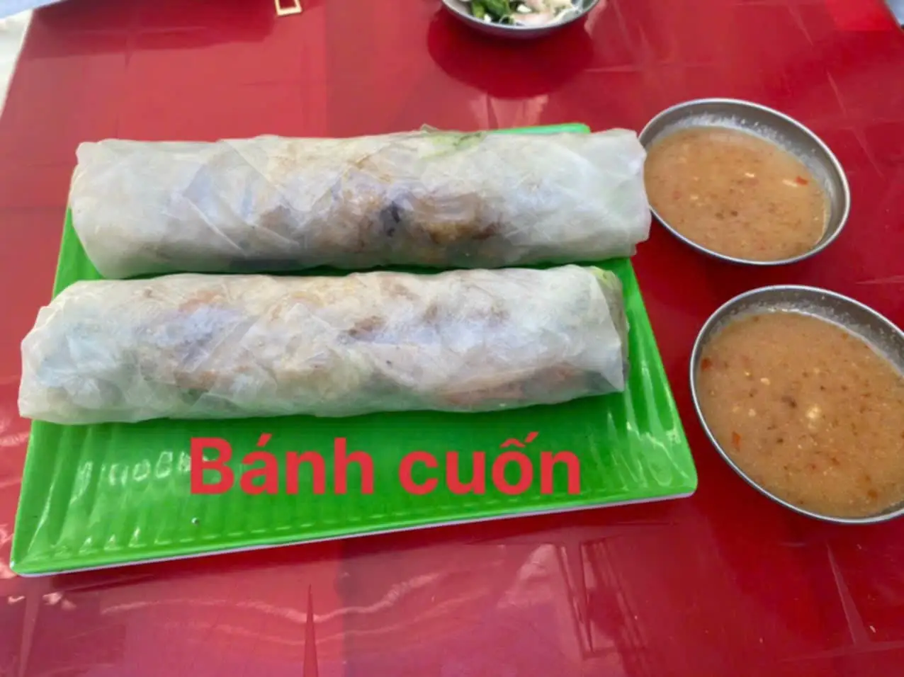 combo 2 cuốn bánh cuốn tây sơn( nước  chấm đậu ) - 60.000 ₫ tại Cô Xuân - Bánh Cuốn Tây Sơn, Bánh Mì Bình Định & Bún Thịt Nướng - Âu Dương Lân