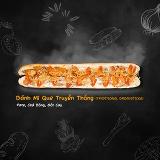 Bánh mì que truyền thống - 15.000 ₫ tại Bánh Mì PewPew - Đường D5