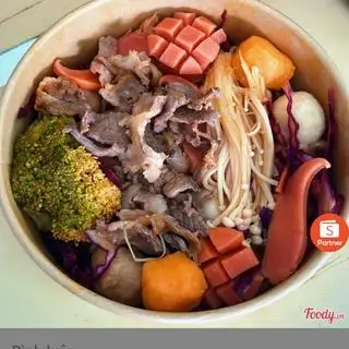 Hình ảnh Mì cay bò tươi - tặng  ly trà tắc
