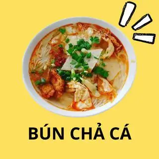 Bún chả cá - 55.000 ₫ tại Bún Bò Huế O Tiên - Chung Cư Phú Hoàng Anh