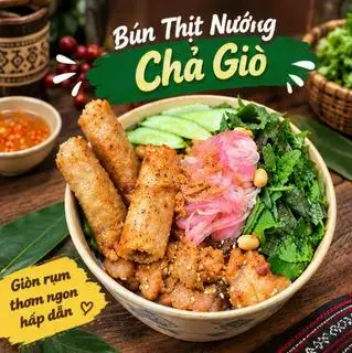 Hình ảnh Bún thịt nướng - chả giò