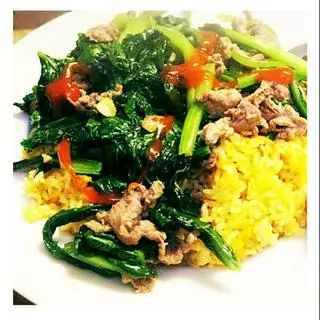 Hình ảnh cơm rang cải bò