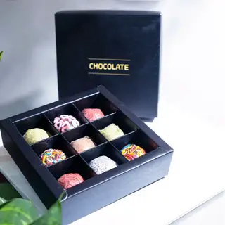 Hình ảnh Socola Truffle - Handmade - hộp 9v