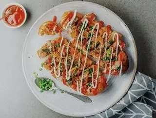 Hình ảnh Bánh mì nướng satế