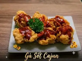 Hình ảnh Gà viên sốt Cajun