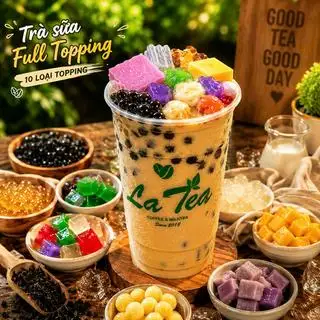 Trà Sữa Full Topping (10 loại) - 39.000 ₫ tại Trà Sữa LaTea - Nguyễn Kiệm