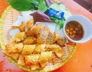 Hình ảnh Bún đậu Nem dồi rán