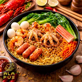 Mì Trộn Hải Sản - 65.000 ₫ tại TAKO PLUS - Bánh Bạch Tuộc Khổng Lồ, Mì Trộn & Cơm Trộn Hàn Quốc - Tô Hiến Thành