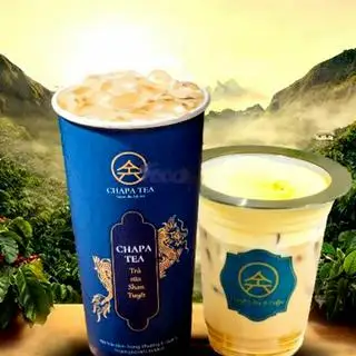1 trà sữa olong shan tuyết - 1 cà phê kem trứng - 79.800 ₫ tại Chapa Tea - Trà Sữa Shan Tuyết - Trần Bình Trọng