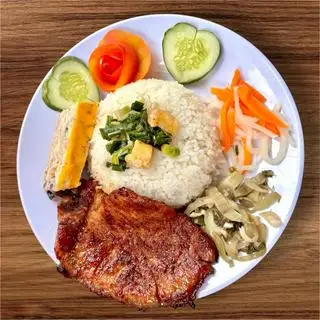 Cơm Tấm Sườn Chả - 64.000 ₫ tại Cơm Tấm 555 - Sườn Bì Chả - Nguyễn Gia Trí