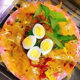 Bánh tráng Long An trộn - 30.000 ₫ tại Jino - Bánh Tráng Thanh Mai & Trà Sữa