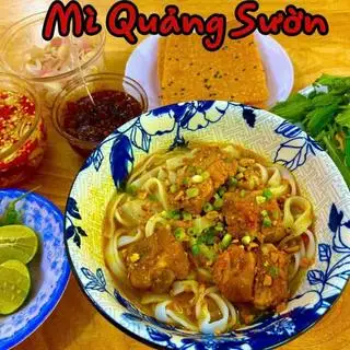 Mì quảng sườn - 55.000 ₫ tại Mì Quảng 5 Công - Văn Cao