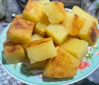Hình ảnh khoai mì nướng