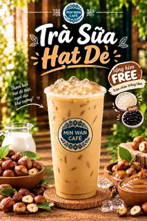 Hình ảnh Trà Sữa Hạt Dẻ