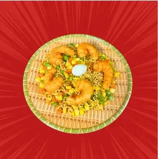Hình ảnh Mì trộn tôm surimi