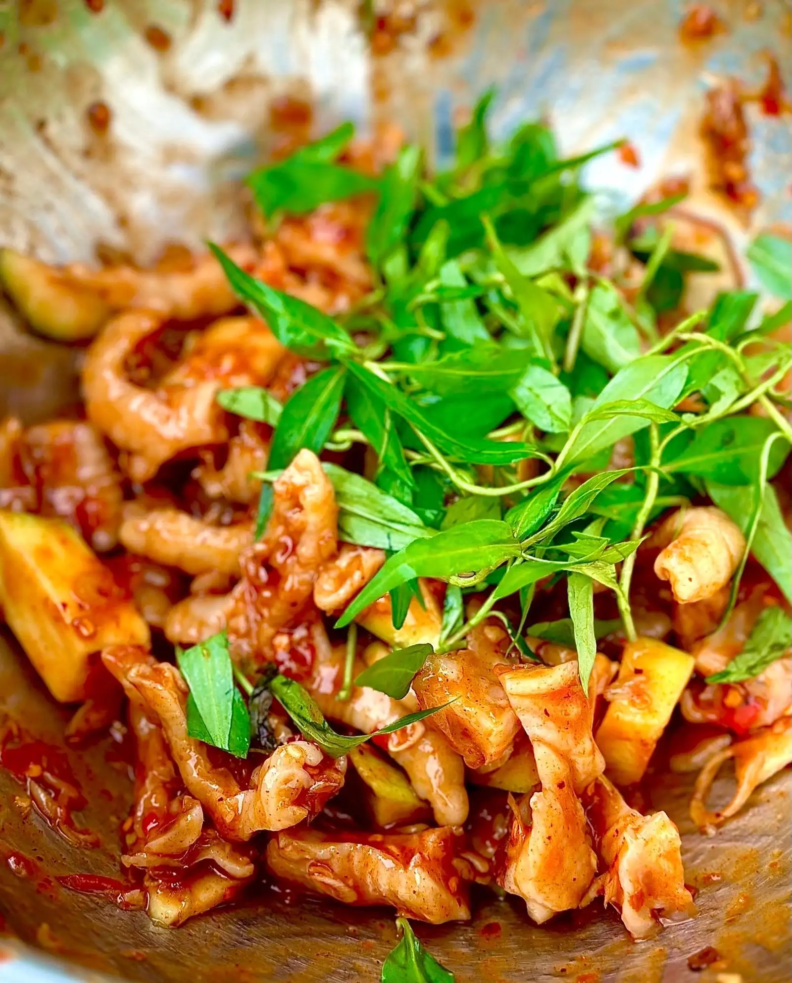 Chân gà số thái vừa  - 80.000 ₫ tại Na Food - Tré Trộn & Chân Gà Sốt Thái - An Dương Vương