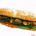 Hình ảnh Bánh mì cá hộp