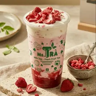 Hình ảnh SỮA DÂU PHÔ MAI