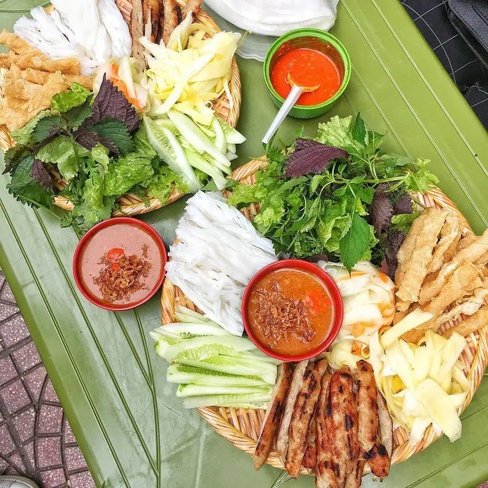 Hình ảnh nem nướng nha trang