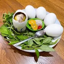 Hột vịt lộn 2 trứng  - 22.000 ₫ tại Bún Riêu & Canh Bún Giàu Ngọc - Hương Lộ 2