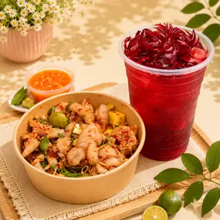Hình ảnh combo ăn no uống đã