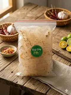 Bánh tráng muối tỏi 50g - 20.000 ₫ tại Trái Cây 24h - Bánh Tráng & Ăn Vặt - Đường 33