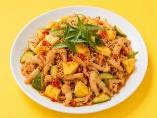 Chân gà sốt Thái - 69.000 ₫ tại Ăn Vặt Thìn - Cá Viên, Chân Gà Sốt Thái & Mì Trộn - Nguyễn Kiệm