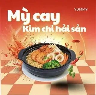 Hình ảnh Mỳ kim chi Hải sản